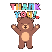 Teddy Bear Love Sticker by BEARISH