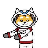 Outer Space Dance Sticker by Dogelon Mars