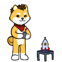 Flying Take Off Sticker by Dogelon Mars