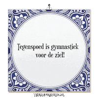 Wijsheid Reflectie Sticker by Tegelspreuken.nl
