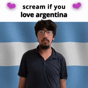(silent) scream if you love argentina