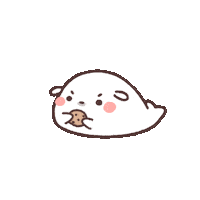 Dessert Eating Sticker