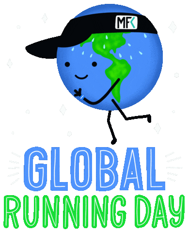 Run Running Sticker by cebrazul
