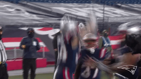 Happy David Andrews GIF by New England Patriots
