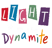 Light It Up Text Sticker