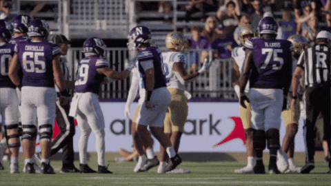College Football GIF by Northwestern Athletics