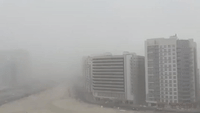 Sandstorm Sweeps Through Downtown Dubai
