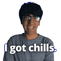 Chill Excitement Sticker