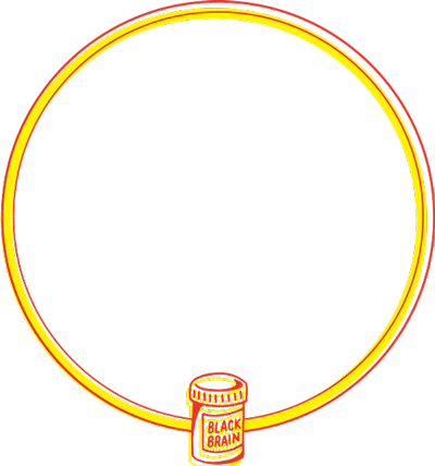 Bbc Swipe Sticker by BLACK BRAIN CLOTHING