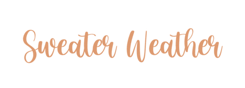 Sweater Weather Halloween Sticker
