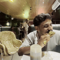 Desi Eating GIF