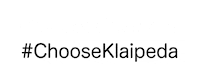 chooseklaipedaeu europe european youth capital lithuania city europos jaunimo sostine Sticker
