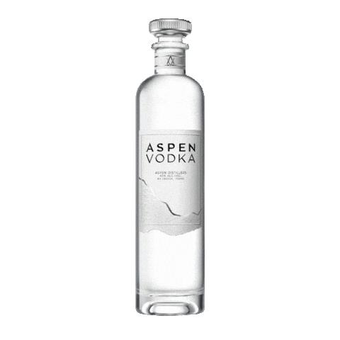Sustainability Sticker by Aspen Vodka