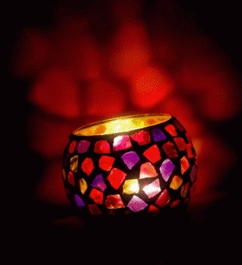color candle GIF