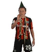 Celebrating Happy Birthday Sticker by Bayer 04 Leverkusen