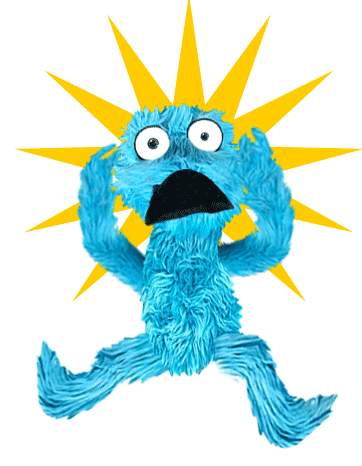 Fluffymoji Wow Sticker by Fluffy Friends
