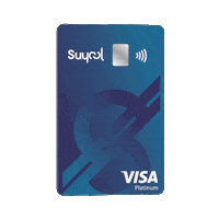 Visa Card Money Sticker by sKash.App