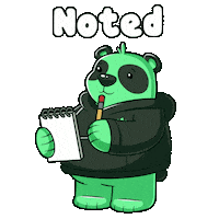 Writing Remember Sticker by SuperVerse