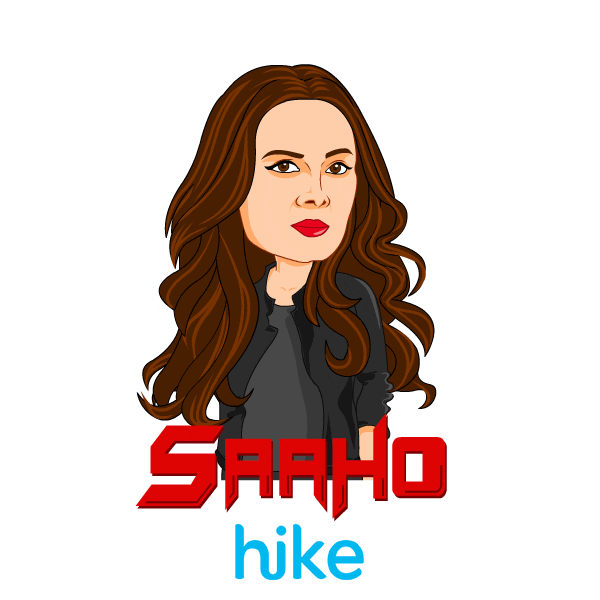Evelyn Sharma Blockbuster Sticker by Hike Sticker Chat