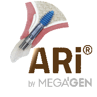 Ari Dental Implant Sticker by MegaGen Implant