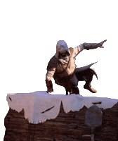 Jumping Lets Go Sticker by Assassin's Creed