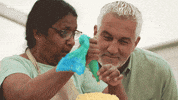 Friends Smile GIF by The Great British Bake Off