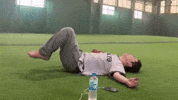 Kicking Legs Lie Down GIF