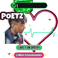 In Love Heart Sticker by NikhiL Keolan Gounden
