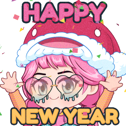 Celebrate New Year Sticker