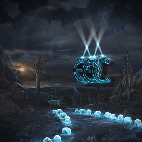 insomniacevents giphyupload desert electricity edc GIF
