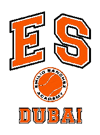 Tennis Esa Sticker by Emilio Sanchez Academy Dubai