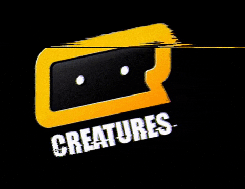 CReaturesgr giphygifmaker logo vhs creatures GIF