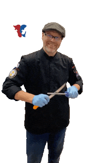 Meat Butcher Sticker by Tellermitte.de