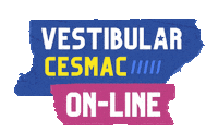 Cesmac online faculdade universidade vestibular Sticker