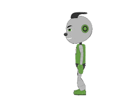 Faint Fall Down Sticker