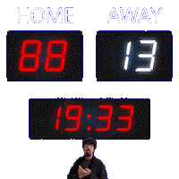 13 Away Sticker