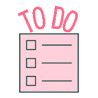 Tick To Do Sticker by Irisworks4you