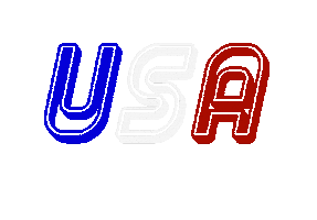 4Th Of July Usa Sticker by TheCoolHeART