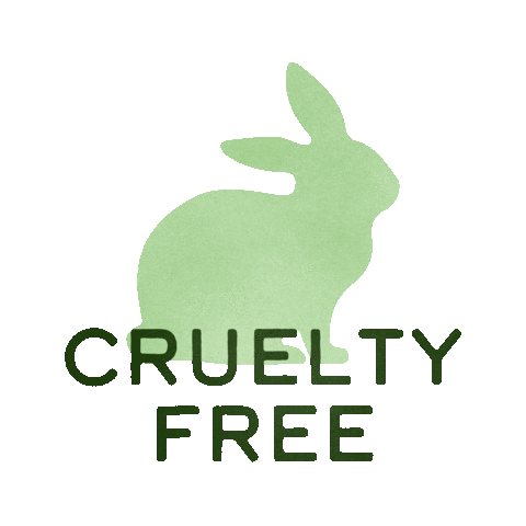 Cruelty Free Bunny Sticker by K. Hall Studio