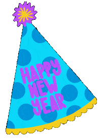 poppylakeillustrations happy new year new year 2023 year Sticker
