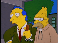 Yell Season 4 GIF by The Simpsons