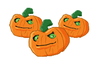 Halloween Orange Sticker