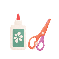 Arts And Craft Art Sticker by Eat Play Say