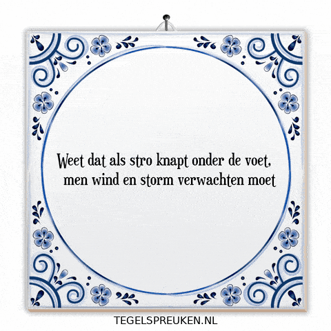Humor Storm GIF by Tegelspreuken.nl