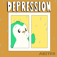 Sad Penguin GIF by Abster