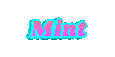 Shape Mint Sticker by REALOPOLY