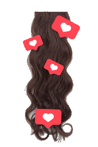 Hair Hairstyle Sticker by Platinum_Seamless