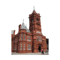 Cardiff Bay Sticker by CELT Language School