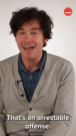 That's An Arrestable Offense