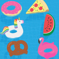 Pool Party First Day Of Summer GIF by evite